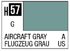 GSI Creos AQUEOUS HOBBY COLOR - H57 GLOSS AIRCRAFT GRAY (US NAVY AIRCRAFT)
