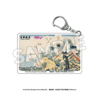 Katsushika Hokusai x Hatsune Miku Clear Acrylic Keychain 5