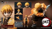 threezero Kimetsu no Yaiba FigZero 1/6 Zenitsu Agatsuma - Demon Slayer: Kimetsu no Yaiba - photo 2