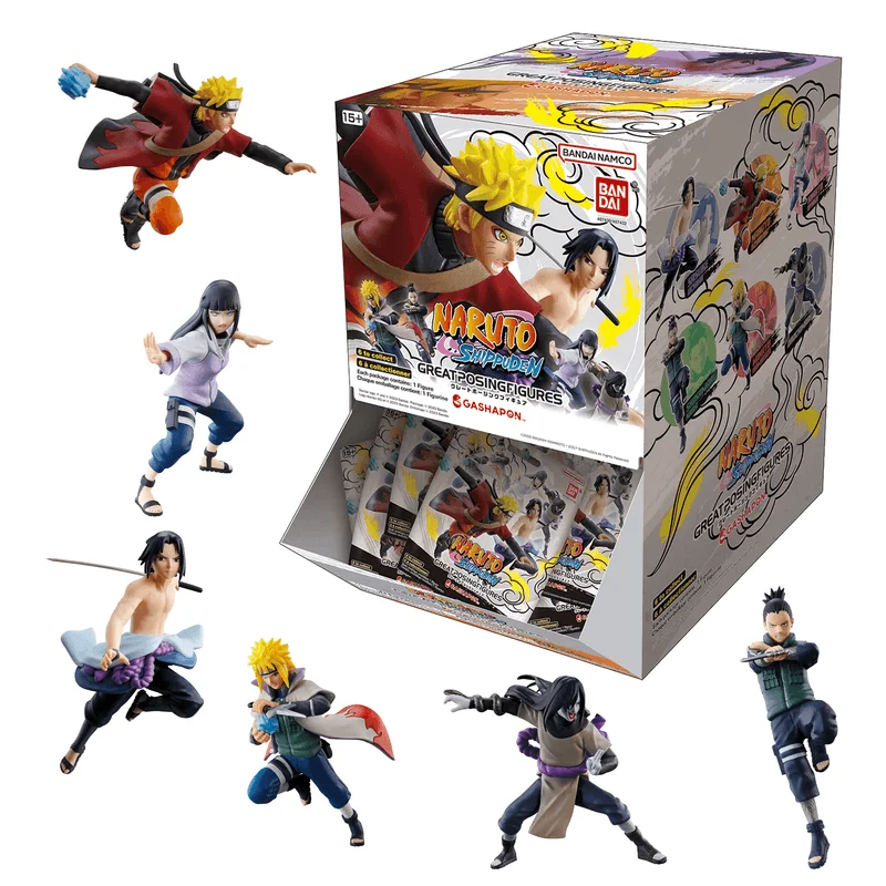 BANDAI Naruto Shippuden GPF Blind Packs Series 2 (Box of 24) - NARUTO