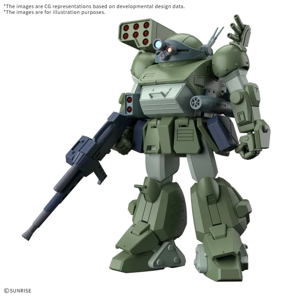 BANDAI HOBBY HG SCOPEDOG TURBO CUSTOM - Armored Trooper VOTOMs