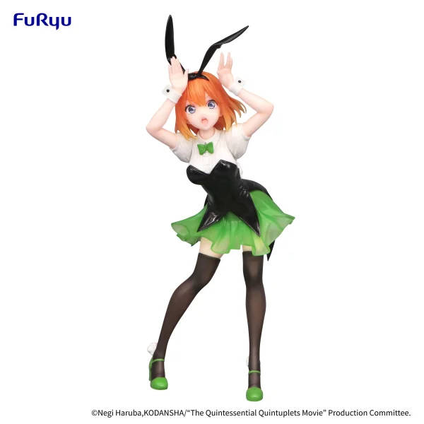 FuRyu The Quintessential Quintuplets Movie　Trio-Try-iT Figure -Yotsuba Nakano Bunnies ver.- - The Quintessential Quintuplets