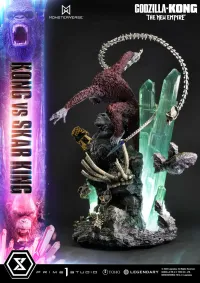 Prime 1 Studio Ultimate Diorama Masterline Godzilla x Kong: The New Empire (Film) Kong vs Skar King Bonus Version - Godzilla - photo 2