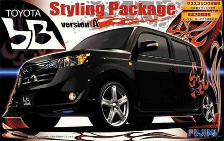 [ID-127] 1/24 TOYOTA bB Z "Q version and X version"  both type