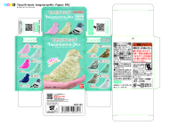 Tenori Friends - Pigeons - Imagination Mix  (Box of 12), Bandai Shokugan Tenori Friends 7