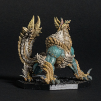 CAPCOM FIGURE BUILDER CUBE Zinogre/MONSTER HUNTER (1pc) 10