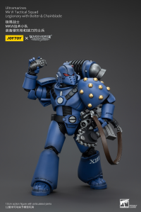 Ultramarines MK VI Tactical Squad Legionary with Bolter& Chainblade 2