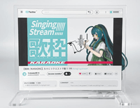Buzz!? Trading video streaming acrylic stands 12
