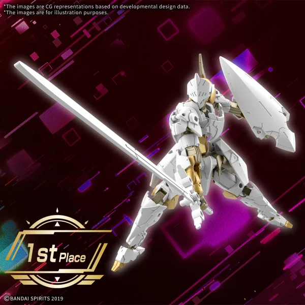 BANDAI HOBBY 30MM 1/144 EXM-A9rk SPINATIO (ROYAL KNIGHT TYPE) - 30 Minutes Missions (30MM)