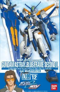 BANDAI HOBBY HG 1/100 #12 Gundam Astray Blue Frame Second L - Mobile Suit Gundam SEED Astray - photo 2