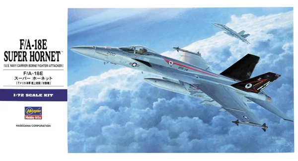 Hasegawa [E19] 1:72 F/A-18E SUPER HORNET - Scale Kits