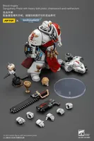 JOYTOY Blood Angels Sanguinary Priest with Heavy bolt pistol, chainsword and narthecium - Warhammer 40K - photo 4