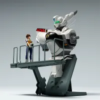 Max Factory PLAMAX MF-75: minimum factory Machine Bust Collection Noa Izumi with Alphonse(Re-run) - Mobile Police Patlabor - photo 1