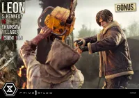 Prime 1 Studio Ultimate Premium Masterline Resident Evil 4 Leon S. Kennedy versus Chainsaw Villager Bonus Version - Video Games - photo 69