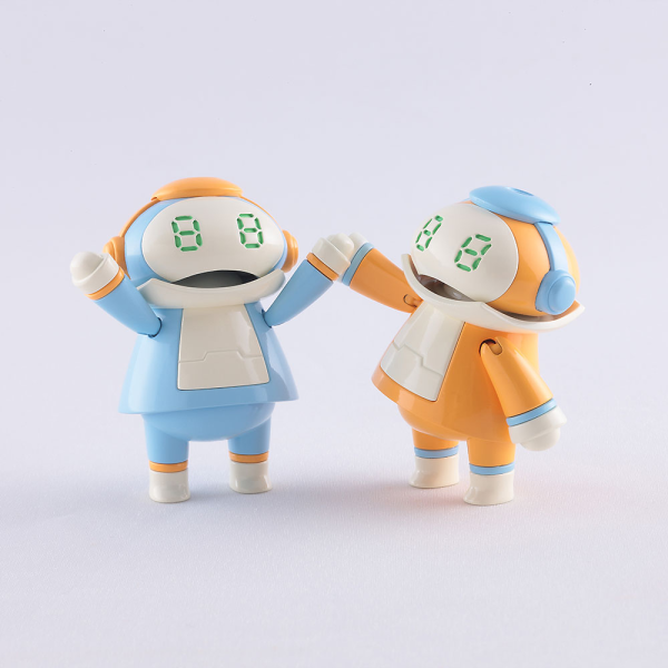 [CW16] Tiny MechatroMATE No.01 Skyblue & Orange (Two kits in the box)