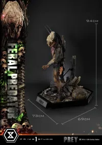 Prime 1 Studio Museum Masterline Prey Feral Predator Deluxe Version - Live Action Movies/TV - photo 48
