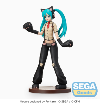 "Hatsune Miku: Project DIVA Arcade Future Tone" SPM Figure "Hatsune Miku - Kitty Cat" 2