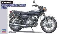 Hasegawa [BK10] 1:12 Kawasaki 500-SS/MACH III (H1) - Scale Kits - photo 1