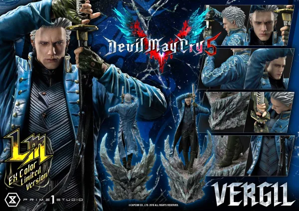 Prime 1 Studio Ultimate Premium Masterline Devil May Cry 5 Vergil EX Color Limited Version - Devil May Cry