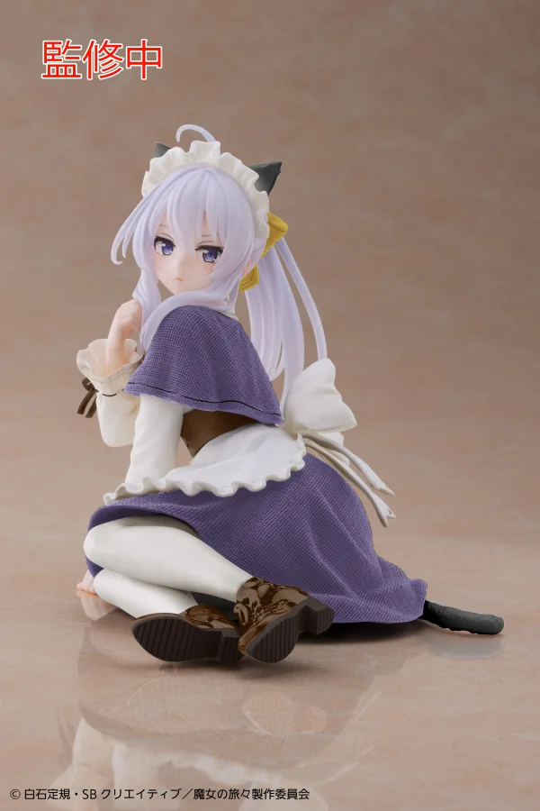 TAITO Wandering Witch: The Journey of Elaina Desktop Cute Figure - Elaina (Cat Maid Ver.) Renewal Edition - Wandering Witch: The Journey of Elaina
