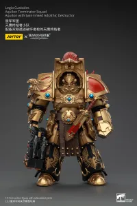 JOYTOY Legio Custodes Aquilon Terminator Squad Aquilon with twin-linked Adrathic Destructor - Warhammer 40K - photo 1