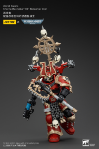 World Eaters Khorne Berzerker with Berzerker lcon 3
