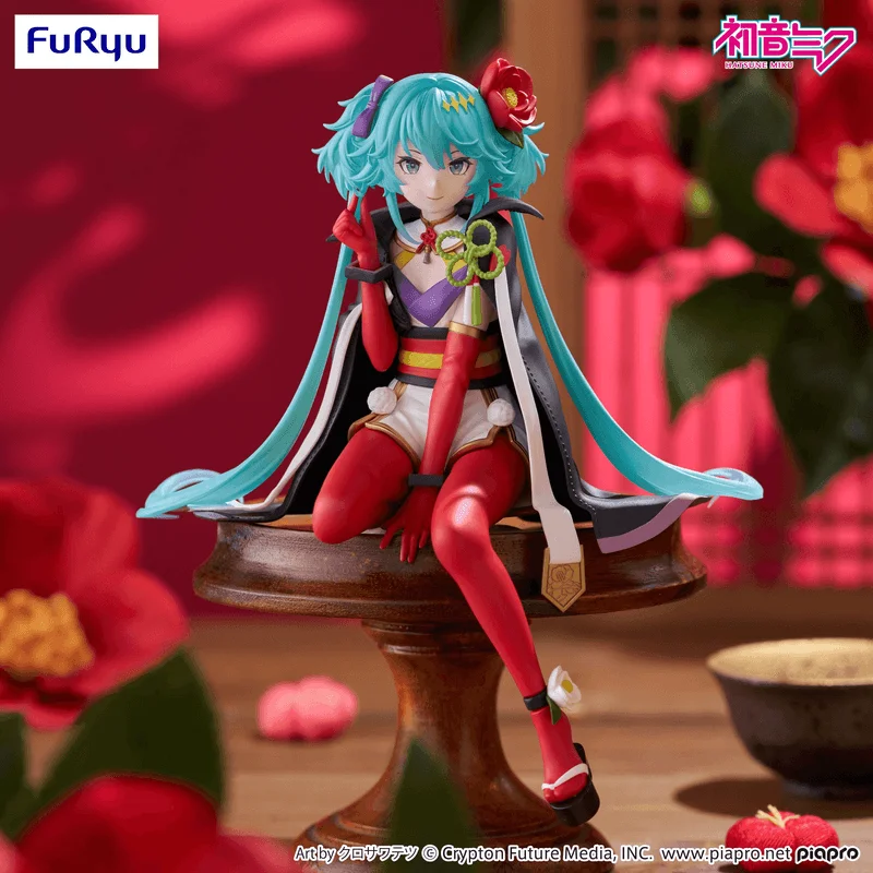 FuRyu Hatsune Miku Noodle Stopper Figure -Flower Fairy Camellia- - Hatsune Miku