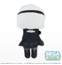 SEGA NESOBERI (Lay-Down) TV Anime "NieR:Automata Ver1.1a" LL Plush "2B" - NieR:Automata - photo 3