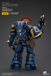 Ultramarines Legion MKIII Tactical Squad Sergeant with Power Sword 8