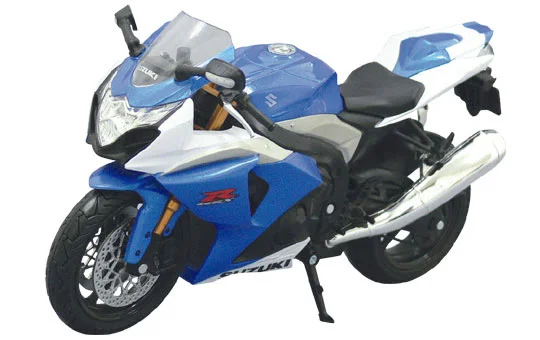Aoshima 1/12 TOYABI DIECAST MOTORCYCLE: 1/12 SUZUKI GSX R1000 (BLUE) - Scale Kits
