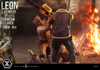 Ultimate Premium Masterline Resident Evil 4 Leon S. Kennedy versus Chainsaw Villager 65