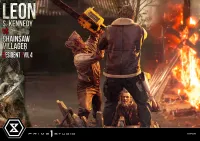Prime 1 Studio Ultimate Premium Masterline Resident Evil 4 Leon S. Kennedy versus Chainsaw Villager - Video Games - photo 65