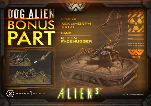 Museum Masterline XL Alien 3 (Film) Dog Alien DX Bonus Version