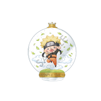 Globe Acrylic Stand NARUTO Shippuden  Here we come with the shine！(1pc / 6pc per box) 3
