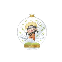 MegaHouse Globe Acrylic Stand NARUTO Shippuden  Here we come with the shine！(1pc / 6pc per box) - NARUTO - photo 3