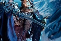 Blizzard World of Warcraft® The Lich King & Invincible Premium Statue 3