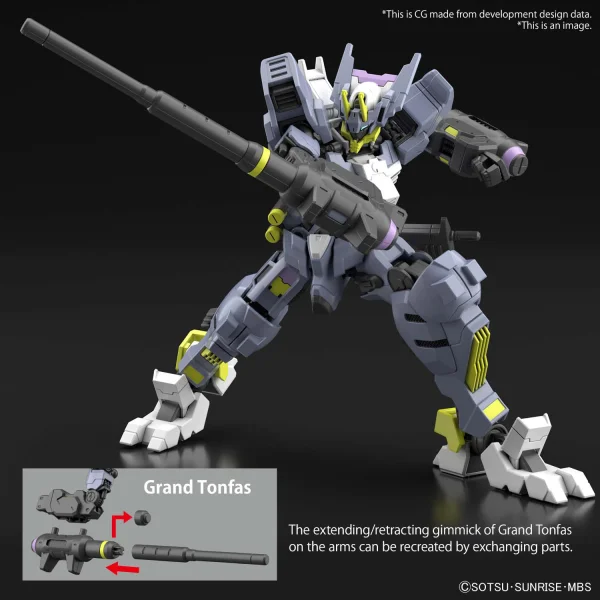 BANDAI HOBBY HG 1/144 GUNDAM ASMODAY - Mobile Suit Gundam: Iron-Blooded Orphans