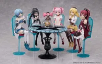 ANIPLEX Puella Magi Madoka Magica The Movie -Rebellion- Tea Party Cake Song Ver. Non Scale Figure Complete Set - Puella Magi Madoka Magica - photo 1