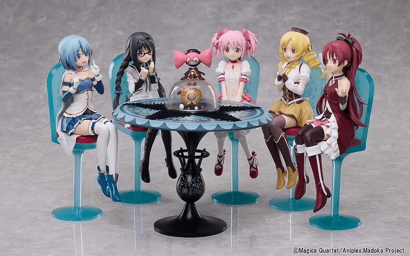 ANIPLEX Puella Magi Madoka Magica The Movie -Rebellion- Tea Party Cake Song Ver. Non Scale Figure Complete Set - Puella Magi Madoka Magica