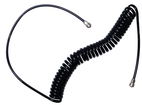 SPARMAX PU CURLY HOSE 4 * 6 * 4M,1/8*1/8 - Airbrushes