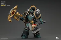 JOYTOY Sons of Horus Herald Consul with Icon of Allegiance, Bolt Pistol and Power Weapon - Warhammer 40K - photo 9