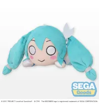 SEGA NESOBERI (Lay-Down) "Love Live! Sunshine!! x Hatsune Miku" Plush "Hatsune Miku" (S) - Hatsune Miku - photo 1