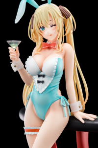 Regina Mercedes wearing 秘色(HISHOKU) bunny costume with Nip Slip Gimmick System 9