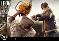 Prime 1 Studio Ultimate Premium Masterline Resident Evil 4 Leon S. Kennedy versus Chainsaw Villager Bonus Version - Video Games - photo 90