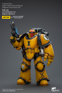 Imperial Fists   Legion MkIII Tactical Squad  Sergeant with Power Fist 7