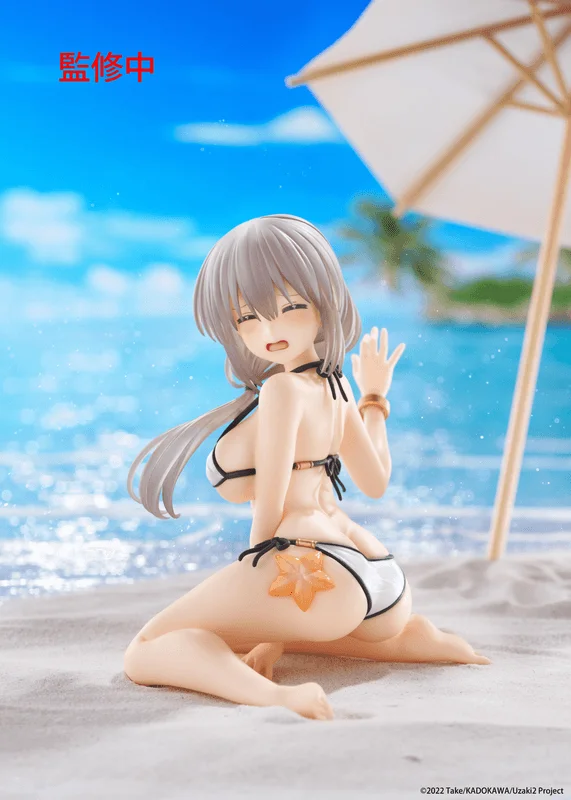 TAITO Uzaki-chan Wants to Hang Out! ω Desktop Cute Figure - Tsuki Uzaki (Swimwear Ver.) - Uzaki-chan Wants to Hang Out!