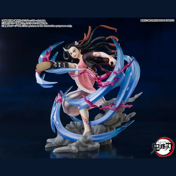 TAMASHII NATIONS Nezuko Kamado Demon Form Advancing Ver. "Demon Slayer: Kimetsu no Yaiba", Bandai Spirits Figuarts ZERO - Demon Slayer: Kimetsu no Yaiba