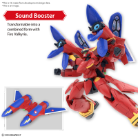 HG 1/100 VF-19 CUSTOM FIRE VALKYRIE WITH SOUND BOOSTER 7
