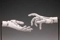 ARTIST SUPPORT ITEM HAND MODEL/L -WHITE- 8