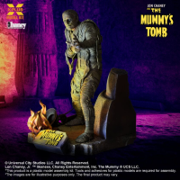 1/8 Scale Lon Chaney, Jr. as Mummy  Plastic Model Kit 5